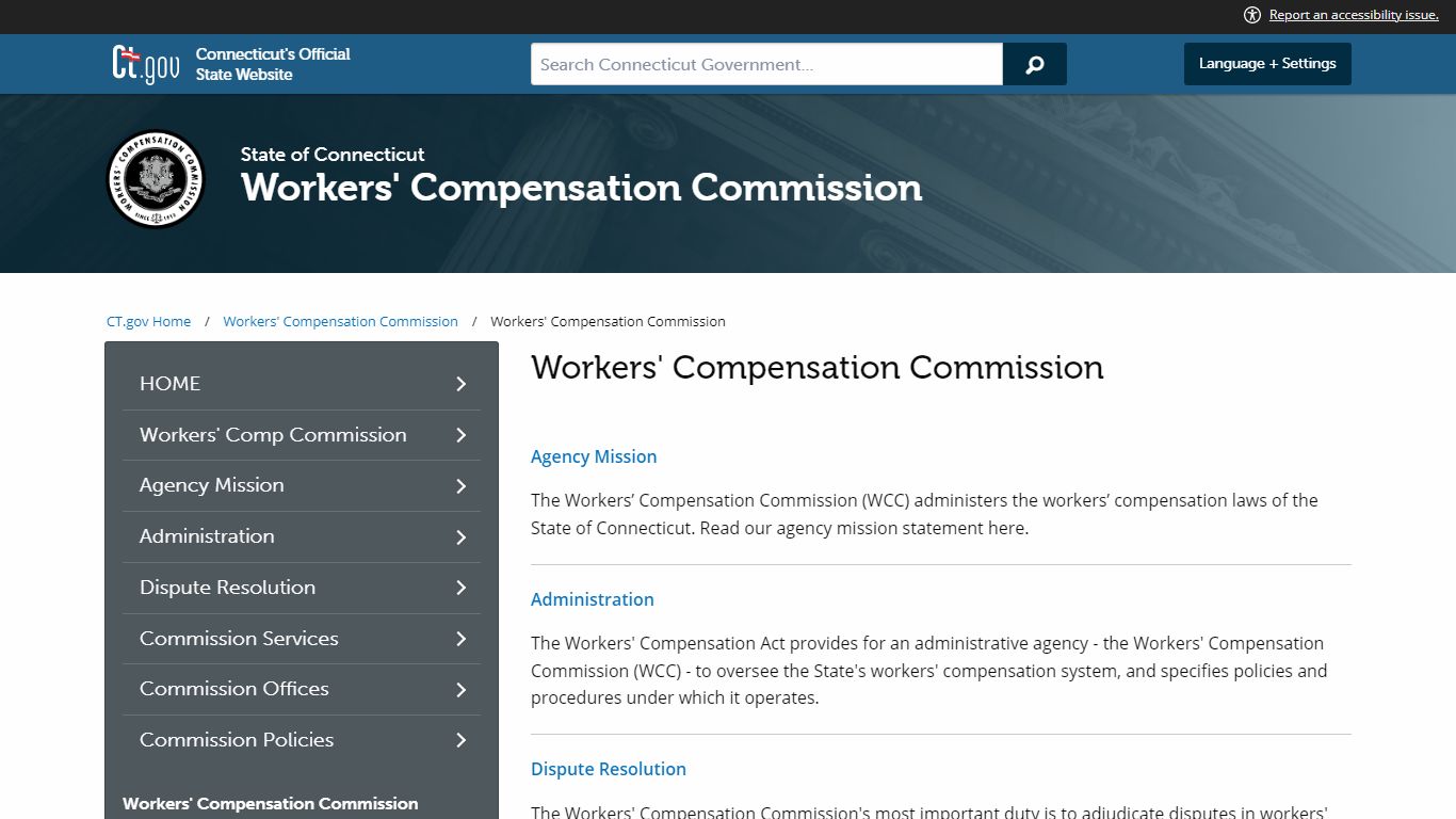 Workers' Compensation Commission - ct